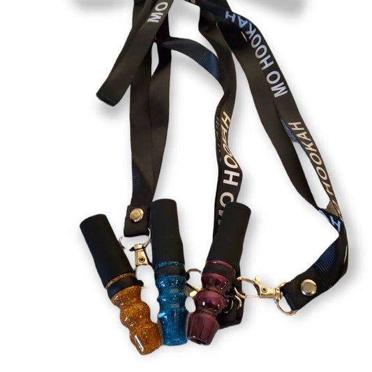 Hookah Tip Holder with Lanyard