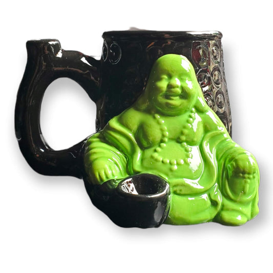 Ceramic Buddha Mug Pipe