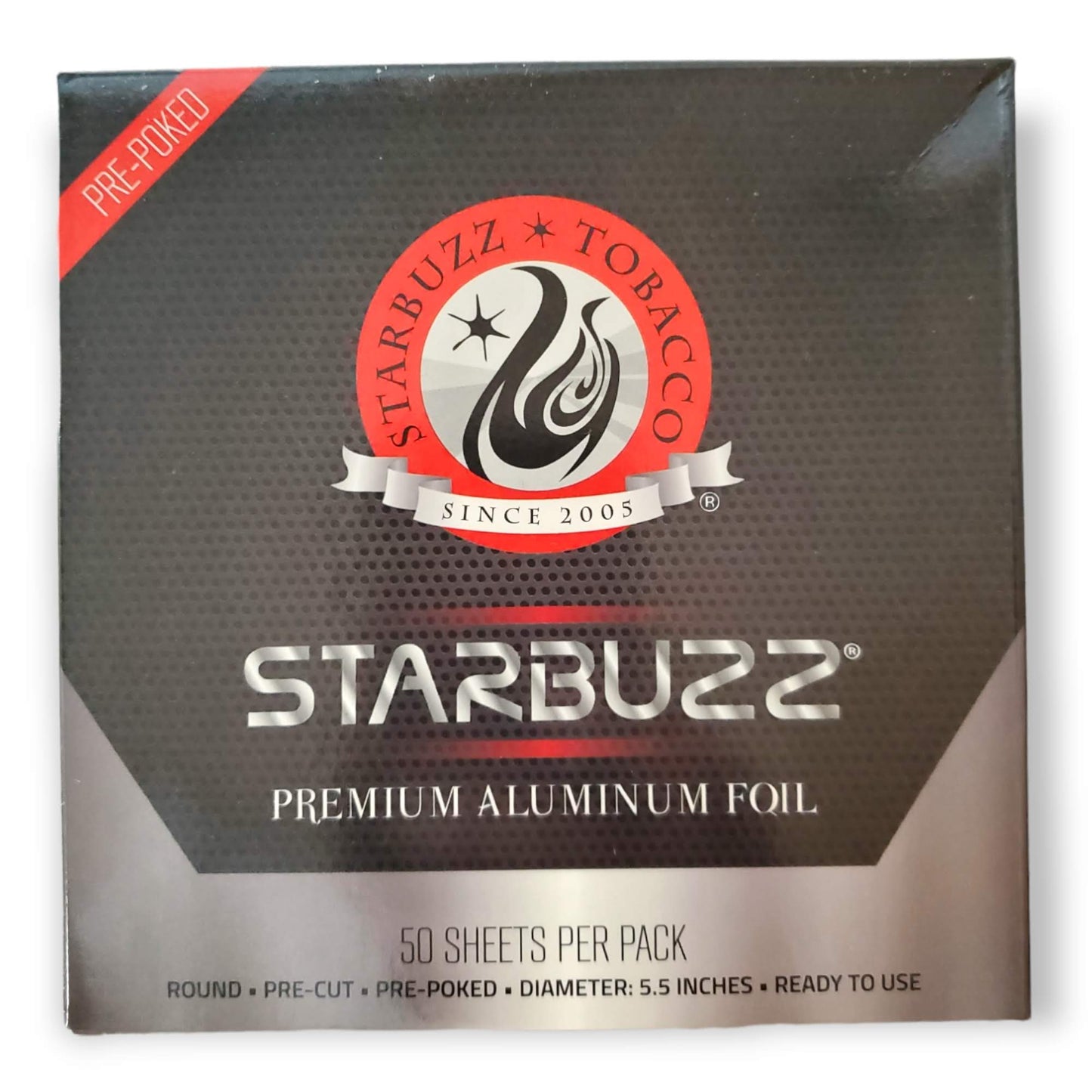 Starbuzz Pre Punched Hookah Foil 50 Sheets