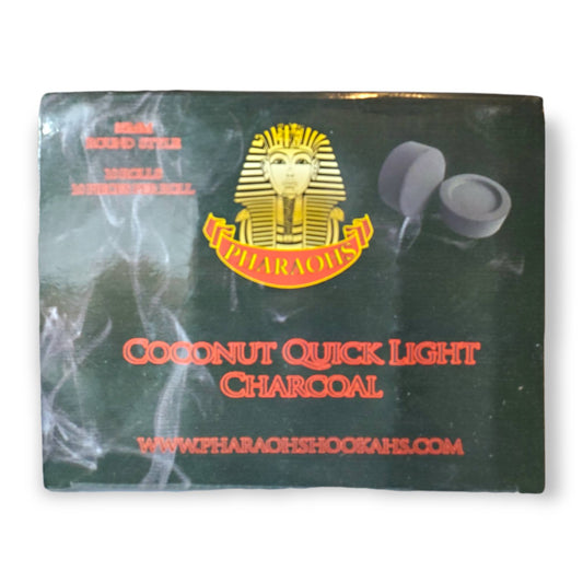 Pharaohs 35mm Quick Light Coconut Charcoal Box Small