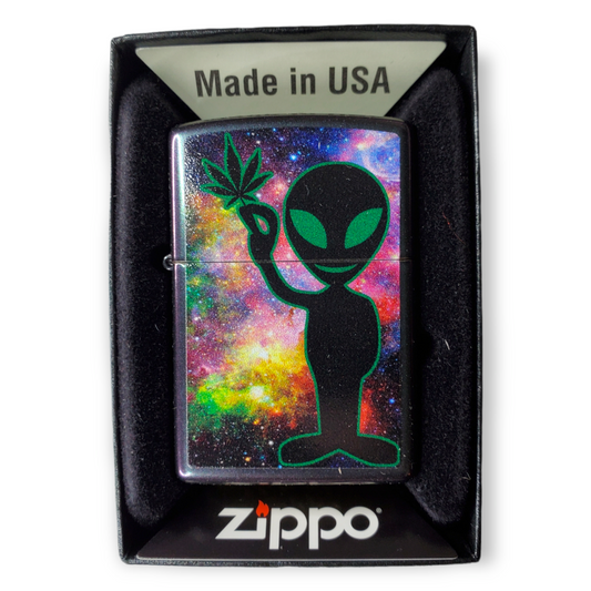 Zippo Alien Design