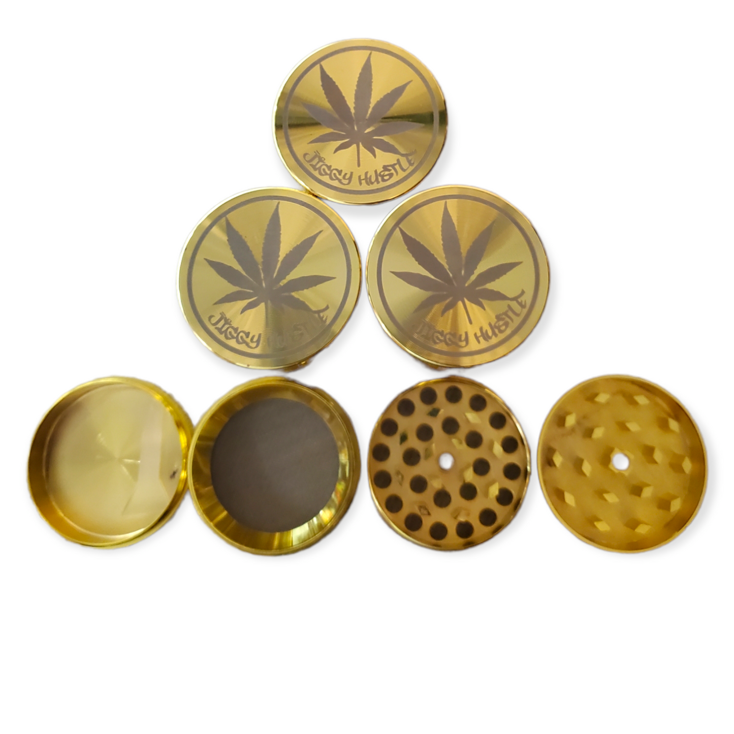 Small Jiggy Hustle Grinder 4Pcs