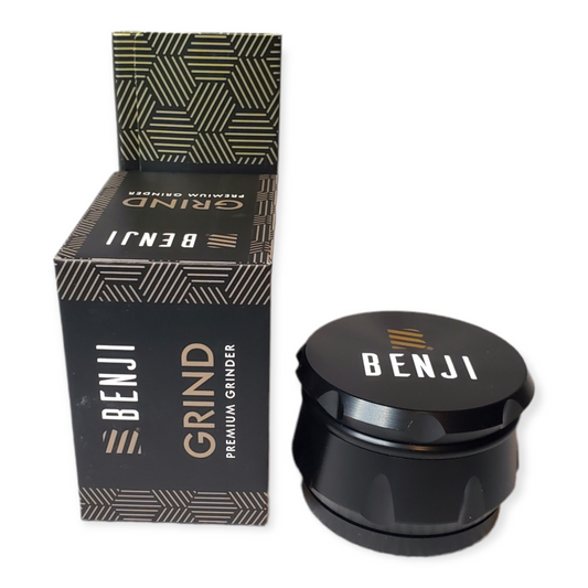 Benji Grind Premium Grinder with Grinding Papers 4Pcs