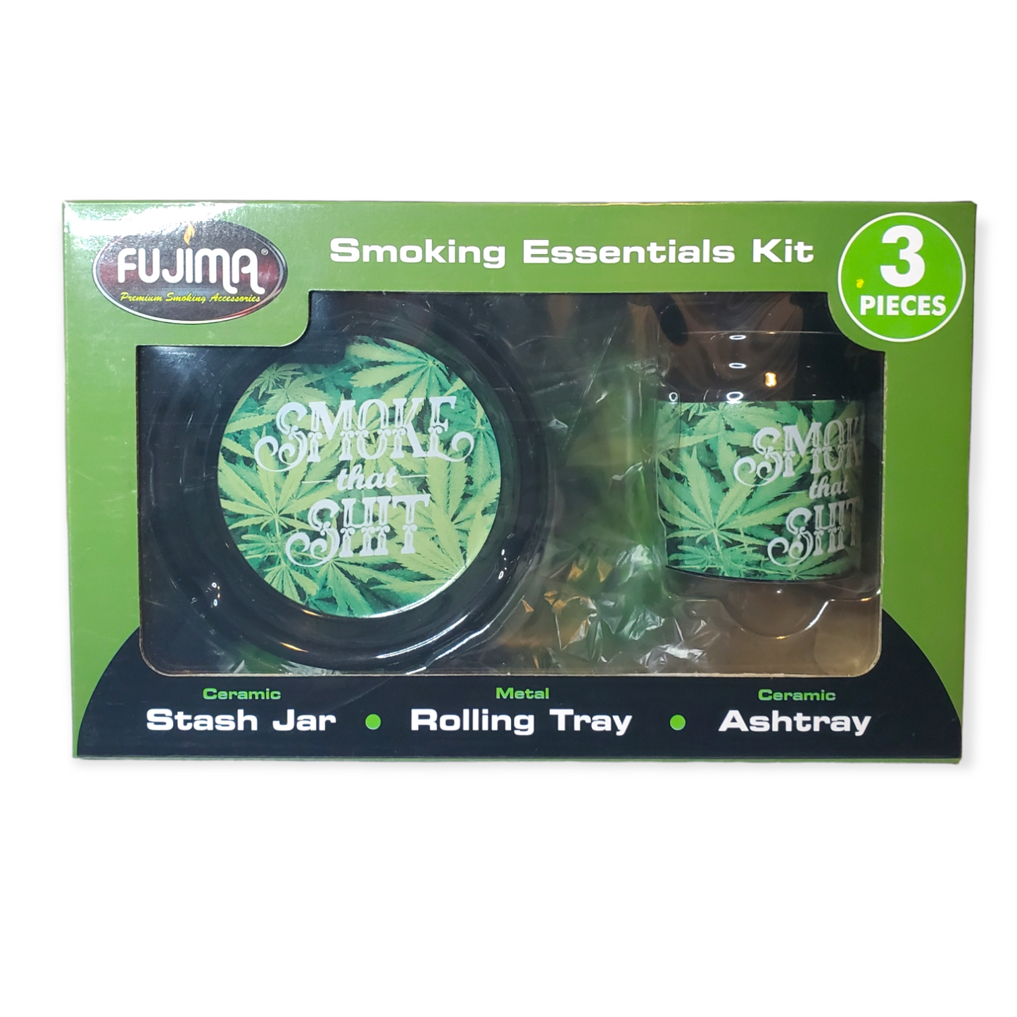 3 Pieces Smoking Essentials Kit