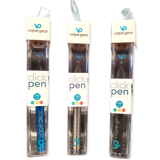 Vape Gear-Click Pen 350mAh Adjustable Battery