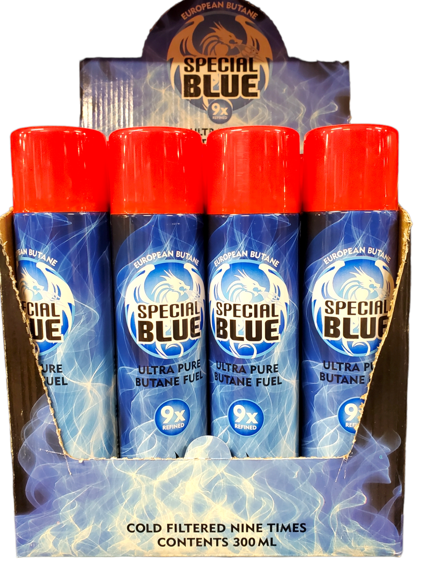 300ml Special Blue 9X Refined Butane