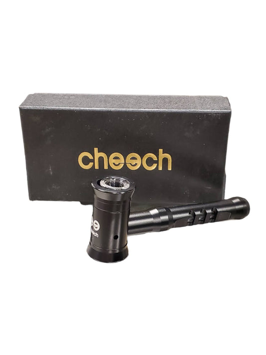 Cheech Glass 4.25"Metal Encased Hand Pipe