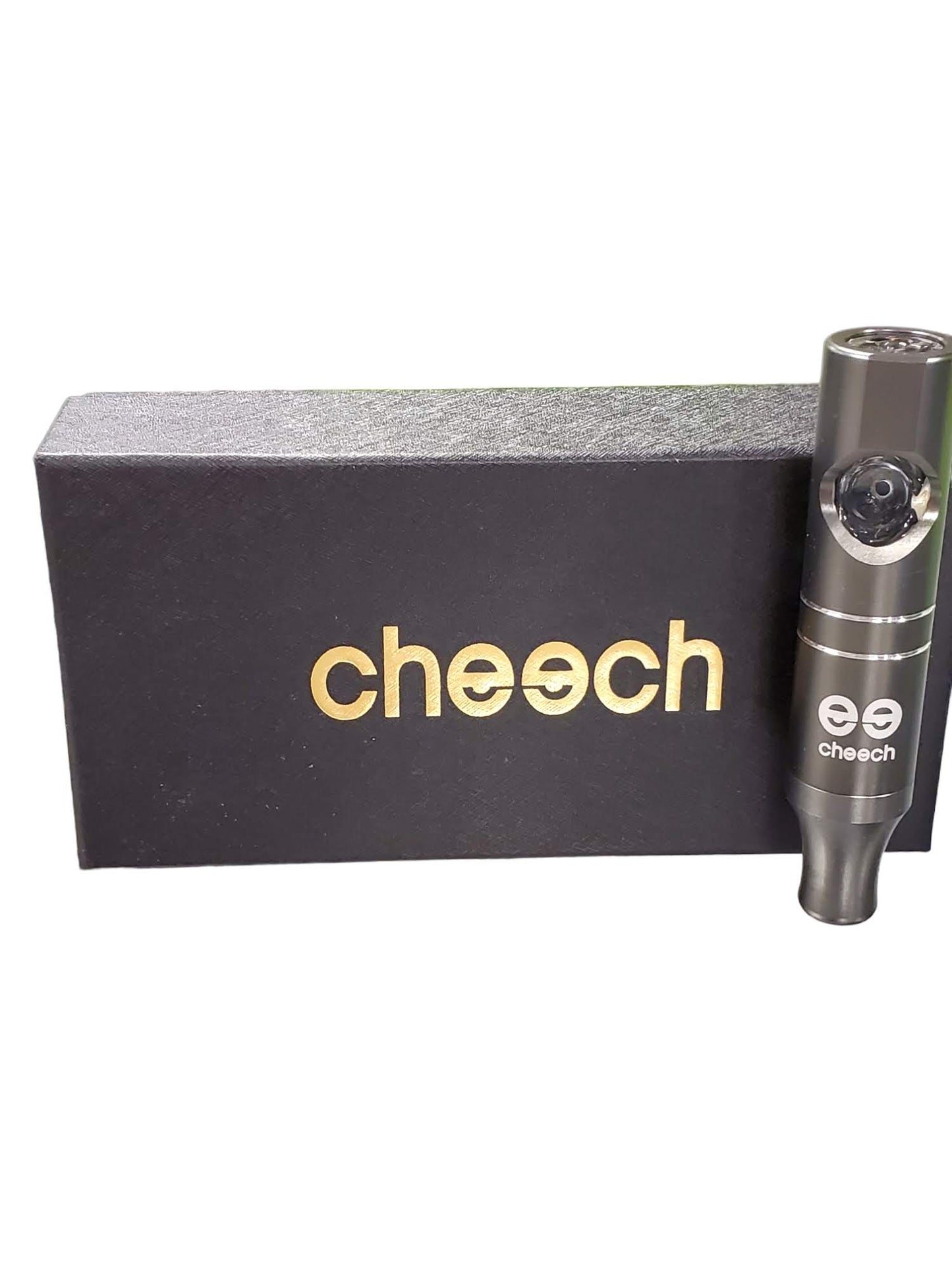 Cheech Glass 4.25"Metal Encased Hand Pipe