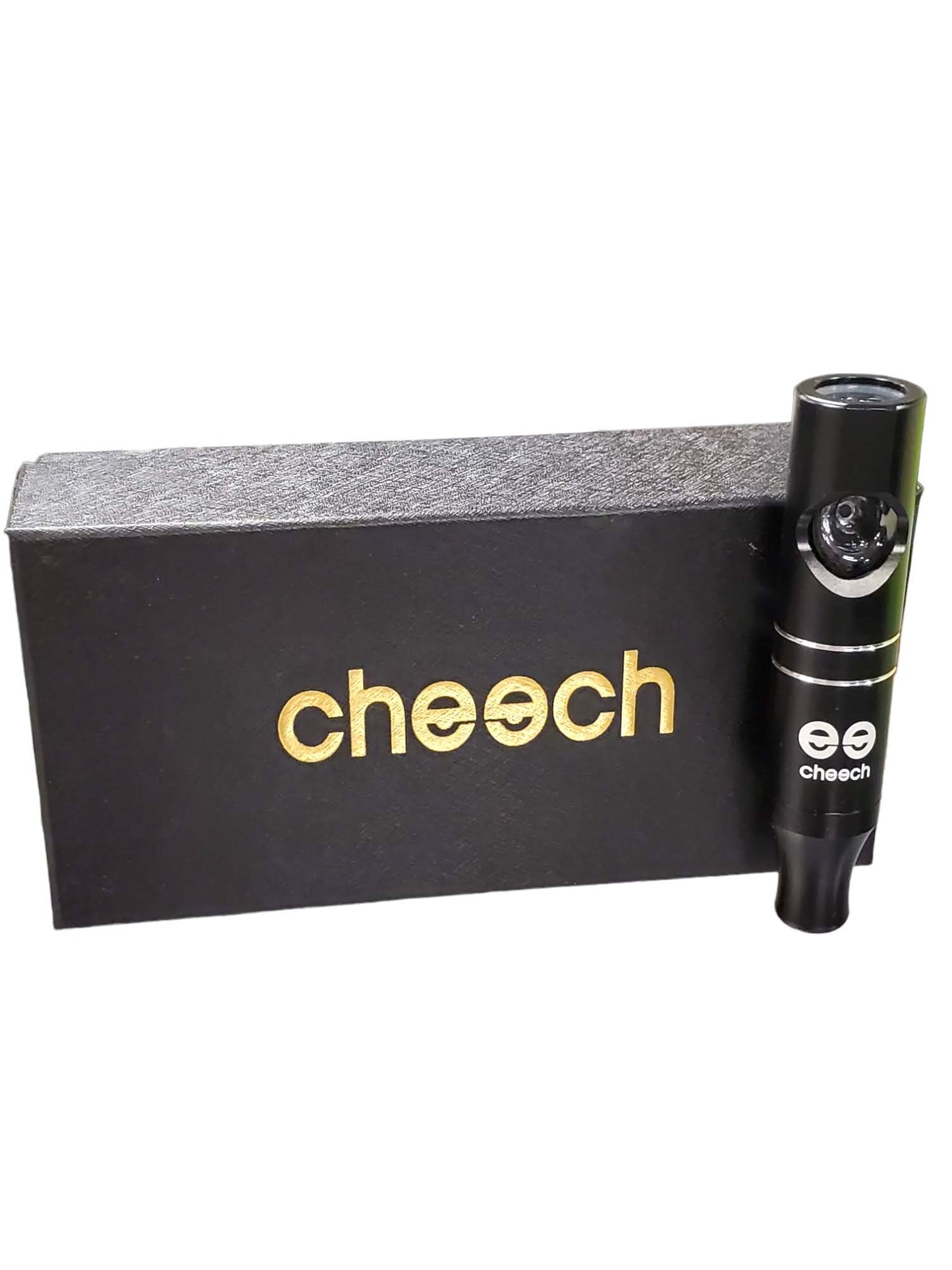 Cheech Glass 4.25"Metal Encased Hand Pipe