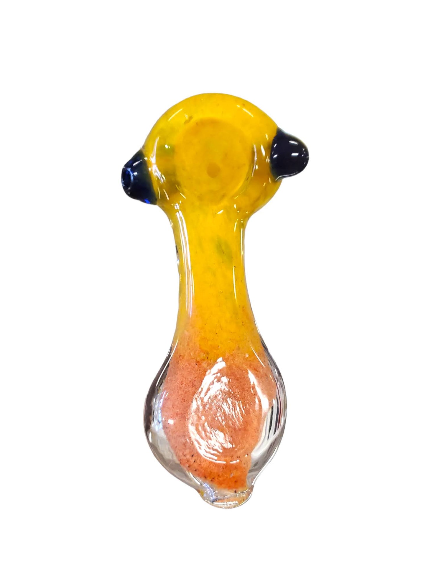 Assorted 4" Glass Pipe Peanut Color