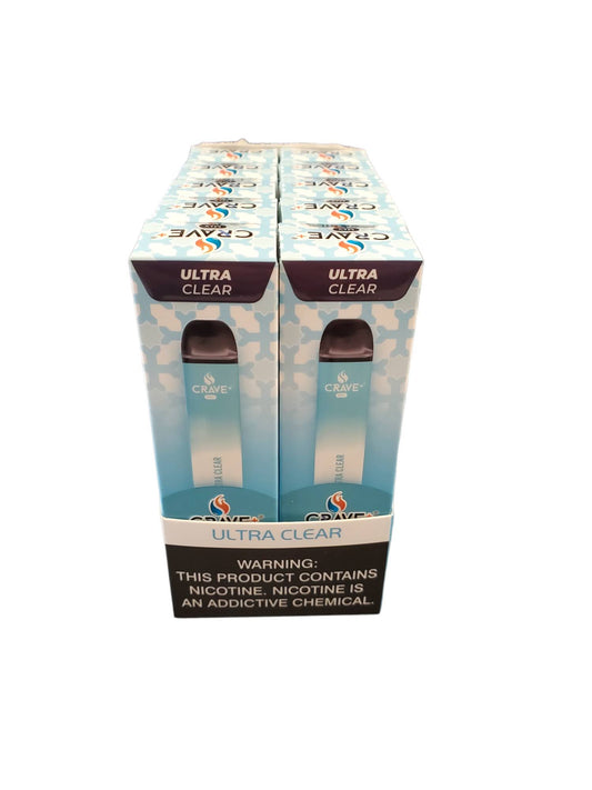 Crave Max Ultra Clear 2500 Puffs 6.5ML