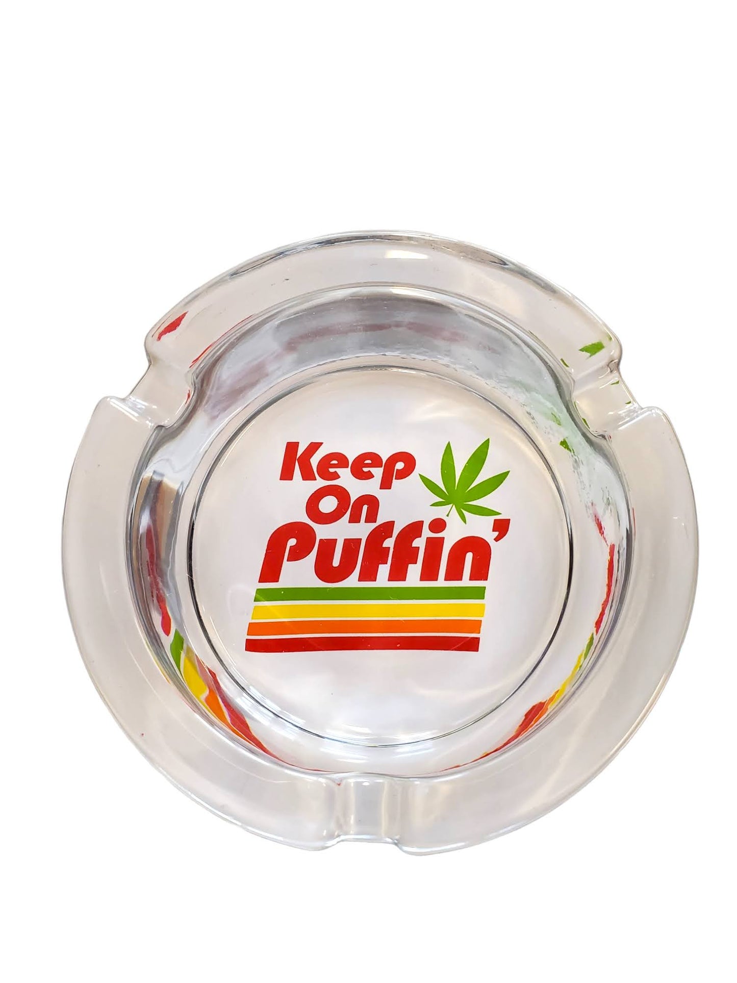 Fujima Assorted Glass Ashtrays 3.5"