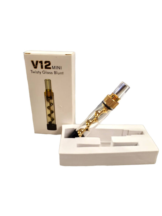 V12 Mini Twisty Glass Blunt