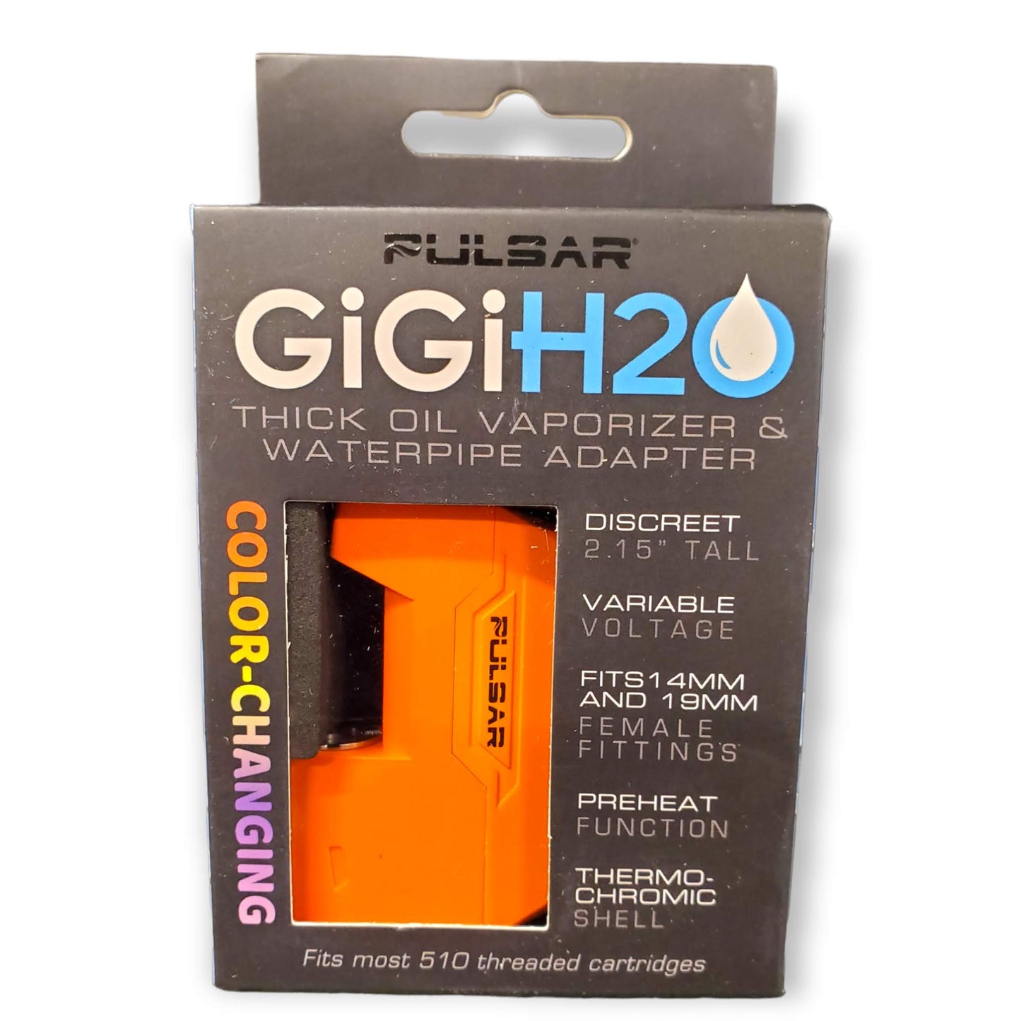 Pulsar GiGi H20 510 Battery w/Water Pipe Adapter-500 mAh