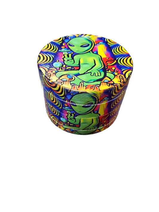 Grinder Alien Patterns 50MM