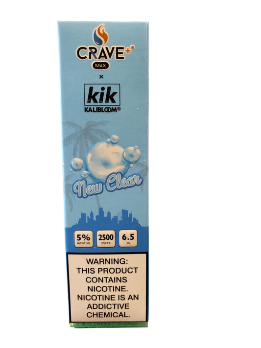 Crave New Clear 2500 Puffs Kik