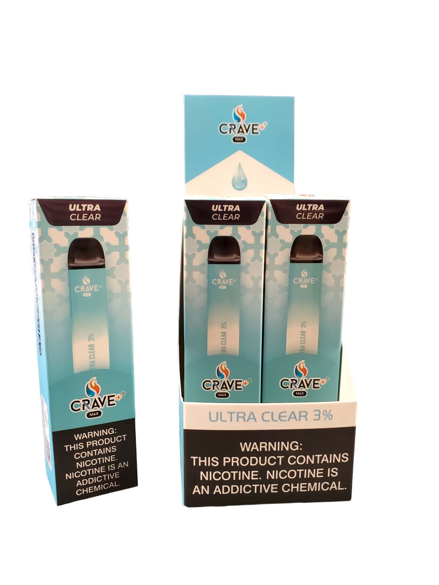 Crave Max Ultra Clear 2500 Puffs 6.5ML