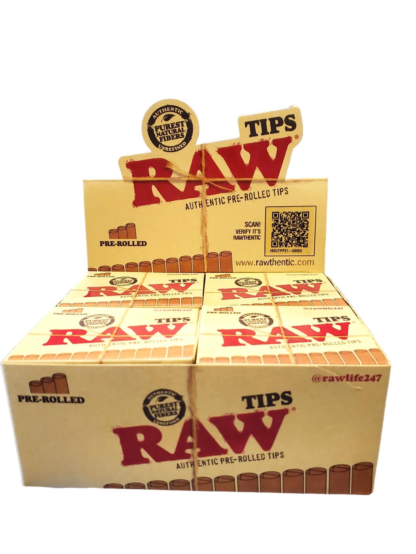 Raw Pre-Rolled Tips