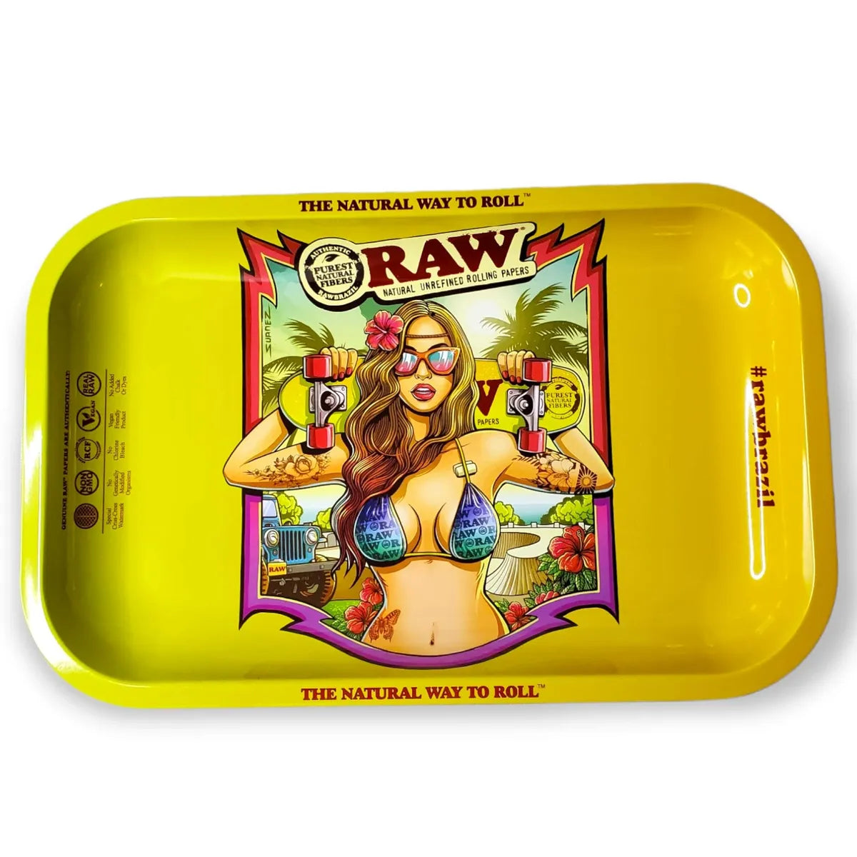 Raw Rolling Medium Trays